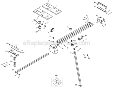 Part Location Diagram of 5140027-80 DeWALT Sleeve